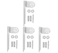 Gadpiparty 4sets Cerniere Per Porte Frigorifero Di Parti Di Ricambio Per Congelatore Accessori Per Frigorifero Installazione Facile e Silenziosa