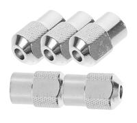 Gadpiparty 5 pezzi Elemento di Bloccaggio per Chiave Elettrica Accessorio per Smerigliatrice e Trapano Ghiera in Resistente Colore Argento