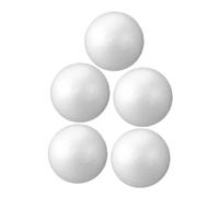 Gadpiparty 5 Pezzi Palline Polistirene per Decorazioni Nozze e Feste Sfere Lisce Leggere per Progetti Pittura Base per Composizioni Floreali e