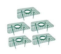 Gadpiparty 5 Pezzi Supporti Fragole Sostegno Elevato per Piante Fragole Orto Giardino Riutilizzabili Facili da Smontare e Conservare