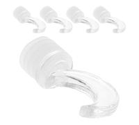 Gadpiparty 5 Pezzi Tappi Bottiglia in Plastico a Forma di Luna per Bottiglie di Olio Essenziale e Profumo, Resistenti e Adatti a Varie Dimensioni di Flaconi Aromaterapia