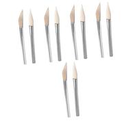 Gadpiparty 5 Set Coltello Agata Attrezzo Brunitore Polacco per Attrezzi Gioielli Utensili Strumento di Brunitura Strumenti di Lucidatura Acciaio Inossidabile 2 Pezzi * 5
