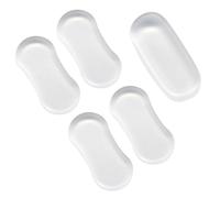 Gadpiparty 5 Set Di Cuscinetti in Silicone Per Sedile Wc Per L'addestramento Vasino Riduzione Del Rumore Universali Adatti Per Armadi Porte Scrivanie E Ospedali 5 Pezzi*5