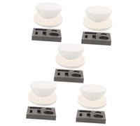 Gadpiparty 5 Set di Strumenti per La Fusione di Strumento per La Fusione Dell'Oro Crogioli Pratici Kit per Fusione Manuale Strumento per Fusione Portatile Strumento per