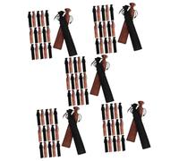 Gadpiparty 5 Set Per Borsa A Matita Separare Buste Sacchi Con Fontana Sacchetti Per L'imballaggio Delle Penne Astucci Per Pennarelli Manica A Penna Copri Penne 20 Pezzi * 5