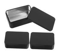 Gadpiparty 5 Set Scatola Di Immagazzinaggio Del Poker Carta Mazzo Di Carte Da Gioco Ponte Astuccio Stoccaggio Di Scatole Per Carte Da Baseball Custodia Per Carte Da Gioco Nero 3 Pezzi*5