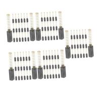 Gadpiparty 5 Set Spazzola di Carbone per Macchina da Cucire Carbonio Riparazione Gruppo Spazzola di Carbone Spazzola in Carbone per Macchina da Cucire Metallo Black 20 Pezzi*5