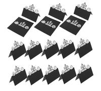 Gadpiparty 50 Pezzi Halloween Table Place Cards in Hollow Cutout Design Blank Party Invitation Seating Cards For Holiday Dinner And Wedding Table Setting