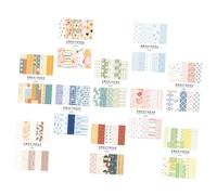 Gadpiparty 500pezzi Carta Decorativa retrò per Scrapbooking Carta da Sfondo per Album Confezione per Diario e Lettere Materiale Vintage per Personalizzare Album Fotografici