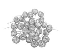 Gadpiparty 50pz Contenitori Fertilizzante Bonsai in Acciaio Inossidabile 304, Cestini Nutrizione Giardino Resistenti e Compatti per Rilascio Controllato Concime Piante Grasse e Orchidee