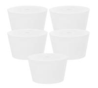 Gadpiparty 5pezzi Tappi Terminale per Bottiglie in Silicone Tappi per Provetta Riutilizzabili Accessori per Bottiglia di Vino e Bevande di Ricambio con Tenuta Stagna Dimensioni