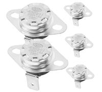Gadpiparty 5pezzi Termostato Sostitutivo Per Asciugatrice Fusibile Termico Professionale Resistente e Preciso Per Componenti Elettrodomestici Controllo Temperatura Affidabile Per Asciugatrici