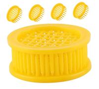 Gadpiparty 6 pezzi Gabbia per Allevamento Api in Plastica Resistente Strumenti Apicoli Professionali per Aumentare la Riproduzione delle Api Attrezzi Apicoltore Facili da Usare per