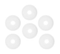 Gadpiparty 6 Pezzi Protezione per Pignone Bici in Plastica Abs Resistente, Copriraggi per Mountain Bike Funzione di Sigillatura Contro Sporco e Umidità, per Manutenzione e Avventure in Bici