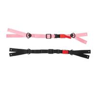 Gadpiparty 6 Pezzi Sottogola Casco Regolabile Y Cinturino per Caschi di Sicurezza Lavoro e Rosa e Nero Comfort e Stabilità