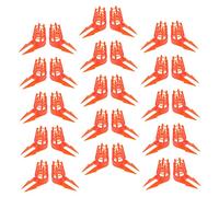 Gadpiparty 60 pezzi Gabbie per Api in Plastica Resistenti con Punta per Protezione Celle Strumento Apicoltura Professionale per Allevamento Sicuro Api e Ispezioni