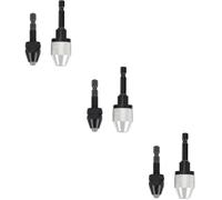 Gadpiparty 6pezzi Adattatore Per Trapano Chuck Convertitore Per Trapano Accessorio Per Smerigliatrice Flessibile Compatibile Chuck