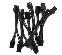 Gadpiparty 6pezzi Di Alimentazione Gpu Da Pin Pin Splitter y Per Scheda Prolunga Pcie Per Computer Connettore Scheda Video
