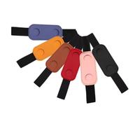 Gadpiparty 6pezzi Portapenne Singolo in Pelle Pu Elastico Passante per Matita Stilografica o Penna Accessorio Protettivo Notevole per Agenda Diario Viaggiatore o Libro Colore Casuale