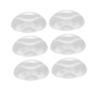 Gadpiparty 6pezzi Protezione Paraurti per Maniglie Porte Cuscino Trasparente Antiurto per Pareti Mobili Attutisce Rumore e Impatti