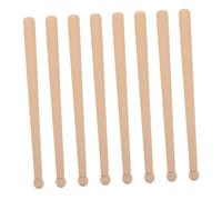 Gadpiparty 8 Pezzi Bacchette Legno Antiscivolo per Design Multifunzionale per Batteria Elettronica e Marching Snare per Principianti e Pratica Quotidiana