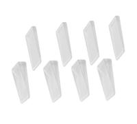 Gadpiparty 8 Pezzi Fermaporte Trasparenti PVC per e Sicuri e Pratici per Casa e Ufficio Compatibili con Moquette Piastrelle