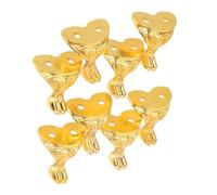 Gadpiparty 8 Pezzi Piedini per Scatole Vintage in Protettori Angolari per Scatole da Regalo e Mobili Supporti Decorativi Facili da Installare