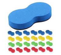 Gadpiparty 80 Pezzi Whiteboard Eraser Arachide Colorati Gommini per Lavagne Magnetici Eva e Riutilizzabili per Marker per Scuola Ufficio e Casa