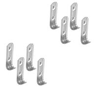 Gadpiparty 8pezzi Clip Di Supporto Per Ripiani Acciaio Inossidabile Per Frigorifero e Congelatore Ganci Resistenti e Facili Da Installare Per Ottimizzare Lo Spazio Nel Tuo Frigo