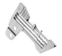 Gadpiparty Accessori per Macchine da Cucire Guida alla Macchina da Cucire Porta Aghi da Cucito Ago di Riserva Piastra di Ago di Punizione Dritta Parti della Macchina Tessile Metallo Silver