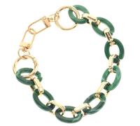 Gadpiparty Acrilico e Lega Catena per Borsa Verde Lucida | Borse e Pochette, Stile Moda per Abbinamenti, Non Facile da Scolorire