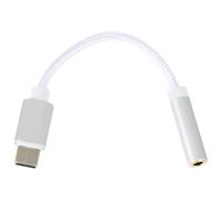 Gadpiparty Adattatore per Cuffie da Tipo C a 3,5 Mm, Cavo Audio da 12 Cm Resistente Antiabrasione, Compatto e Portatile per Ascolto Musica e Chiamate Controllo Via Cavo