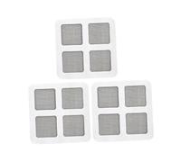 Gadpiparty Adesivo per Porta Toppa in Rete per Zanzariere Confezione da 3 per Porte E Finestre Grigio Autoadesivo