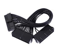 Gadpiparty Alimentatore Doppio Cavo di Prolunga per Scheda Madre Atx Cavo di Alimentazione per Connessione Doppia Alimentatore Principale e Secondario sulla Scheda Madre