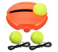 Gadpiparty Allenatore di Rimbalzo e Base in Plastica Corda Elastica per Tennis Attrezzo Portatile per Allenamento Tennis Principianti e Pratica in Ogni Luogo