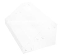 Gadpiparty Alzata Espositore in Acrilico Trasparente 31Cm 3 Ripiani per Porta Gomme, Scaffale da Banco per Negozi al Dettaglio e Stand di Live Streaming