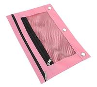 Gadpiparty Astuccio Portapenne con Cerniera Oxford Borsa per Cancelleria Organizer Multifunzionale per Ufficio e Scuola Compatibile con Raccoglitori Colore Rosa