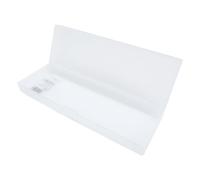 Gadpiparty Astuccio Tintaunita Bianco in Pp Portatile e Leggero per Matite e Righelli, Scatola di Stoccaggio per Back To School Party e Uso Scolastico