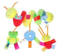 Gadpiparty Baby Sensory Play - Sonagli Sospesi a Spirale 5 in 1 per Culla, Passeggino E Seggiolino Auto, Sviluppo Visivo Ad Alto Contrasto E capacità Motorie Fini, Regalo per, Bambini da 0 a 6 Mesi