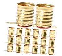 Gadpiparty Base Per Lampada a Vite Corto in Rame, Supporto Per Test Elettrici e Spie Luminose, Set Da 20 Pezzi Per Esperimenti Domestici e Apparecchi Di Illuminazione