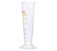 Gadpiparty Bicchiere Graduato in Vetro per Laboratorio con Scala Chiara Compatto e Resistente Dosatore Pratico per Misurazioni Precise in Cucina e Sperimentazione Scientifica Colore Casuale