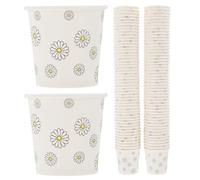 Gadpiparty Bicchieri di Carta Usa e Getta da 30ml, Confezione da 100 Pezzi, Design Semplice ed Elegante, per Casa e Servizio Caffè