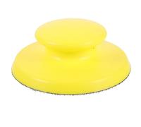 Gadpiparty Blocco Abrasivo Circolare Pu e Schiume Per Levigatura Manuale Supporto Portatile Per Vetrata Per Lavorazioni Superficiali