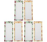 Gadpiparty Blocco Note Magnetico per Frigorifero 6 Pezzi, Planner Settimanale Non Datato, Lista della Spesa Strappabile, Organizer Multifunzione per Cucina e Ufficio, Cuscinetto