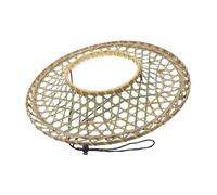 Gadpiparty Cappello in Bamboo Tessuto Tradizionale con Design a Cono Asiatico per Adulti e Adolescenti Accessorio Decorativo Culturale per Costume e Ambientazione