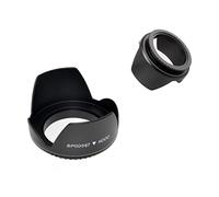 Gadpiparty Cappuccio Per Obiettivo Dslr Protezione Antiurto Previene Riflessi e Luce Indesiderata Compatibile Con e Olympus Installazione Facile Per Obiettivi Standard