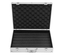 Gadpiparty Cassetta portautensili portatile in lega di alluminio con serratura a combinazione, custodia multiuso per medicine e cosmetici, custodia rigida per viaggi e kit di emergenza