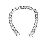 Gadpiparty Catena per Borsa da Donna in Lega di Zinco 54 CM Tracolla di Ricambio 26 Maglie Argento Manico Resistente e Lucido per Uso Quotidiano Adatta a Viaggi Feste e Shopping