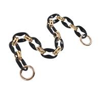 Gadpiparty Catena per Borsa sotto l'ascella Spalla Cinghie della Borsa Sostituzione Borsa a Catena Borsa a Tracolla Accessorio Borsa Fai da Te Catena della Borsa Fai da Te Acrilico Nero