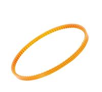 Gadpiparty Cinghia di Trasmissione in Plastica Arancia per Macchina lo Zucchero Filato, Accessorio Precisione e Facile Manutenzione per Produzione di Caramelle